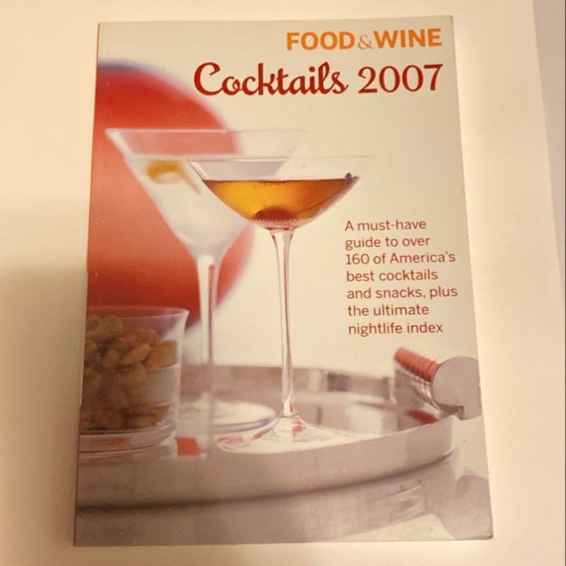 Food and Wine Cocktails