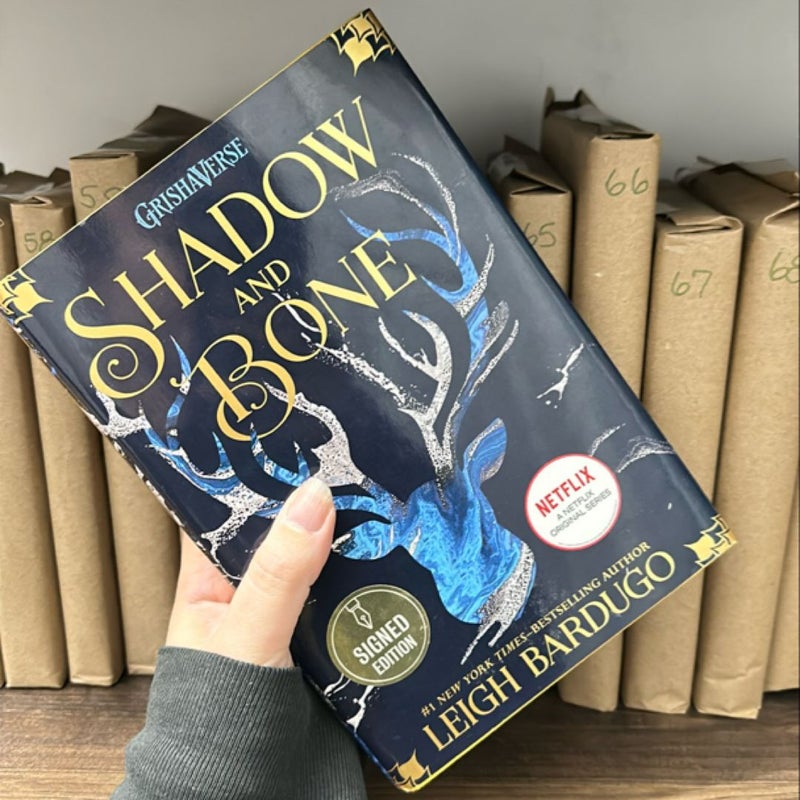 Shadow and Bone by Leigh Bardugo SIGNED