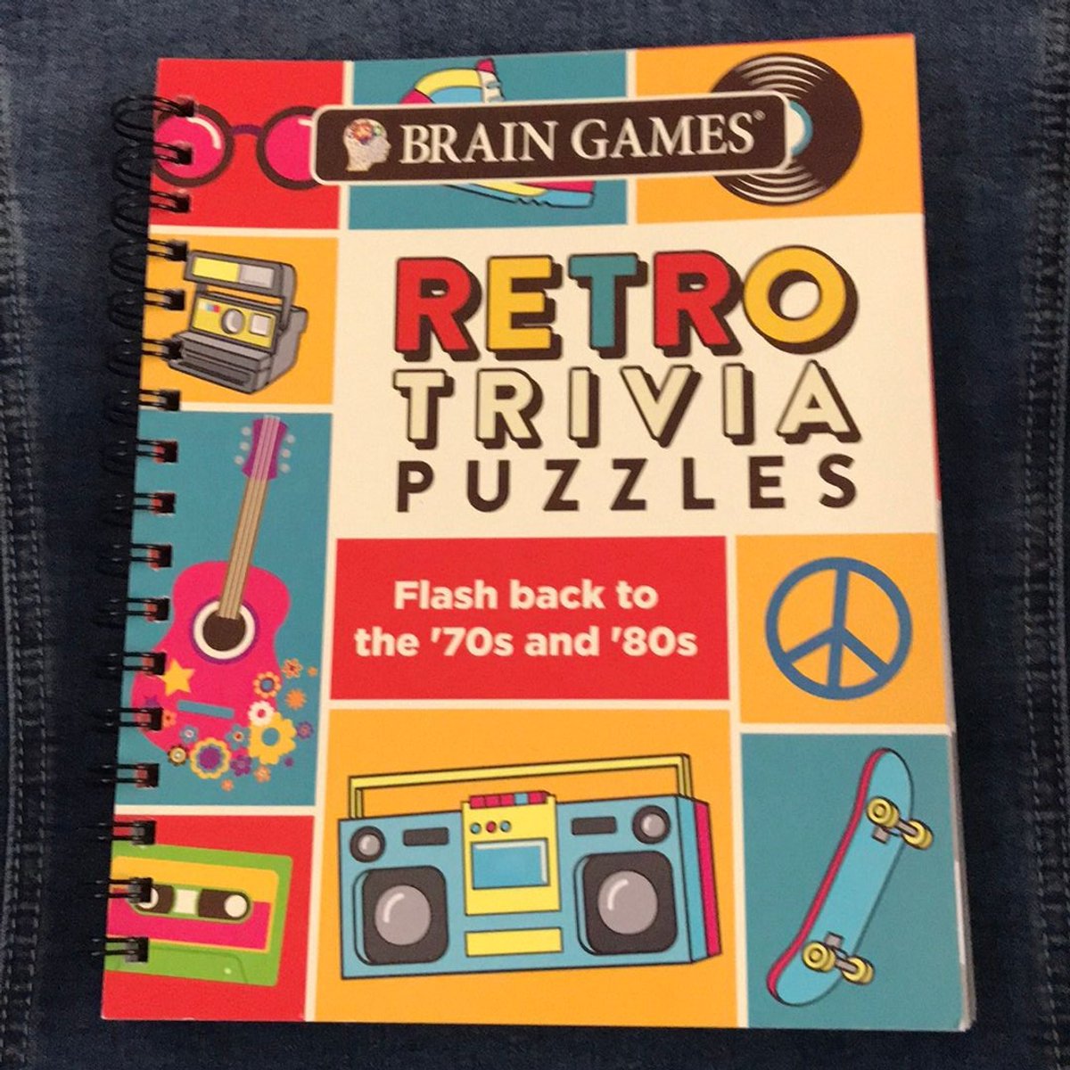 Brain Games Retro Trivia Puzzles by Publications International ...