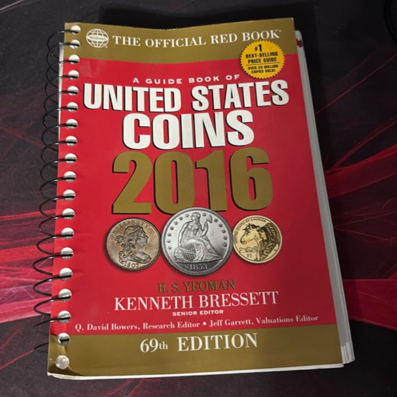 A Guide Book of United States Coins 2016