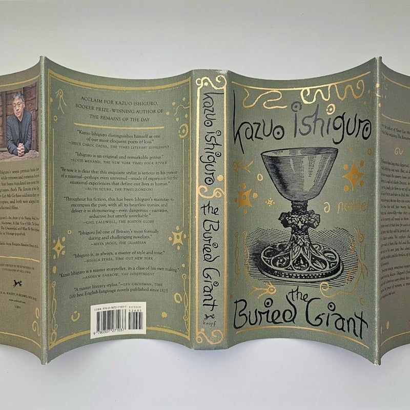 The Buried Giant SIGNED by Kazuo Ishiguro FIRST Edition Hardback Sprayed Edge