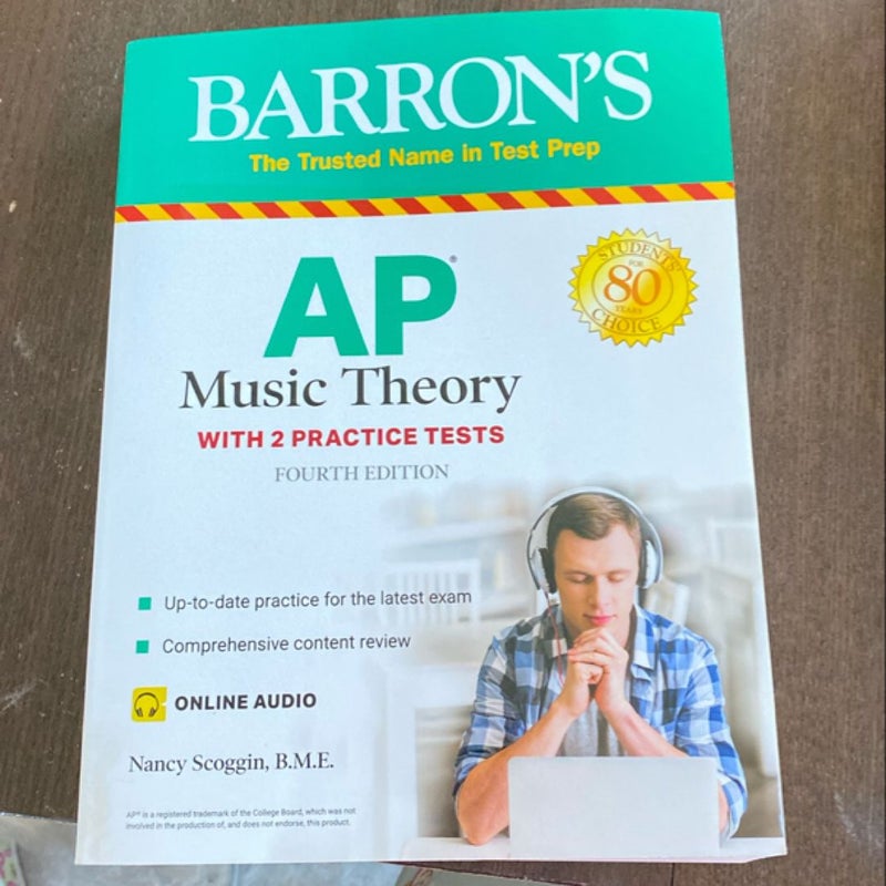 AP Music Theory: 2 Practice Tests + Comprehensive Review + Online Audio