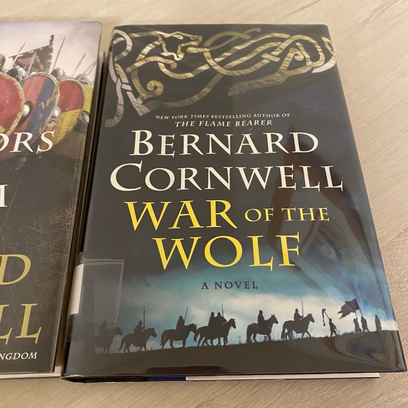 Lot Of Two (2) Bernard Cornwell HBr ExLibrary Books 1st Edition