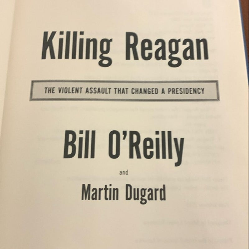 Killing Reagan