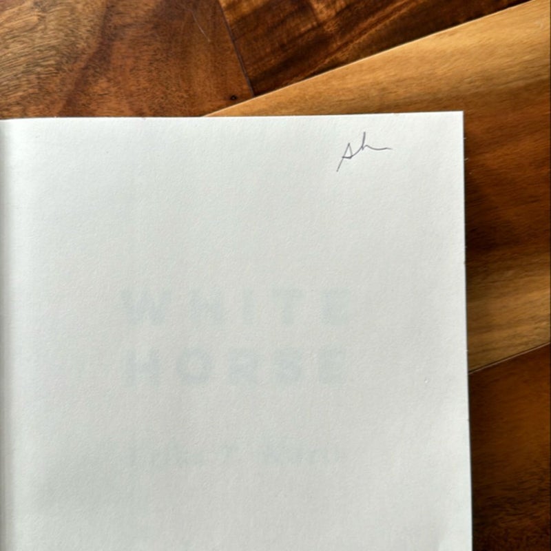 White Horse (signed copy)