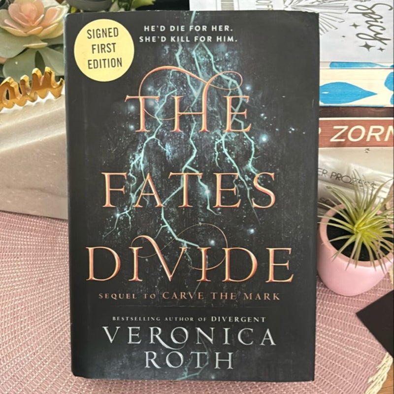 The Fates Divide ( hand signed first edition) 