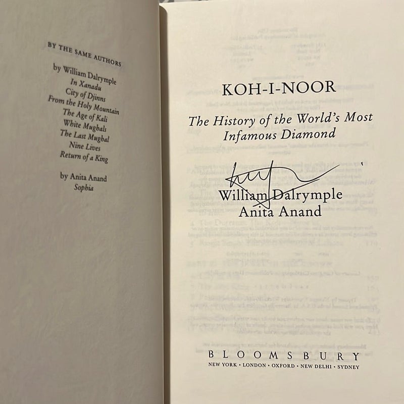 Koh-I-Noor - signed by author