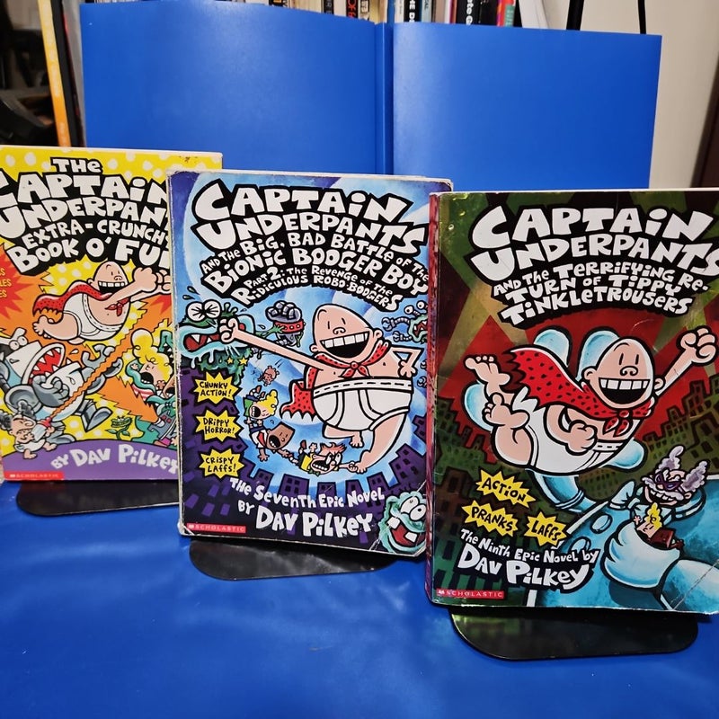 CAPTAIN UNDERPANTS Softcover PACK #2