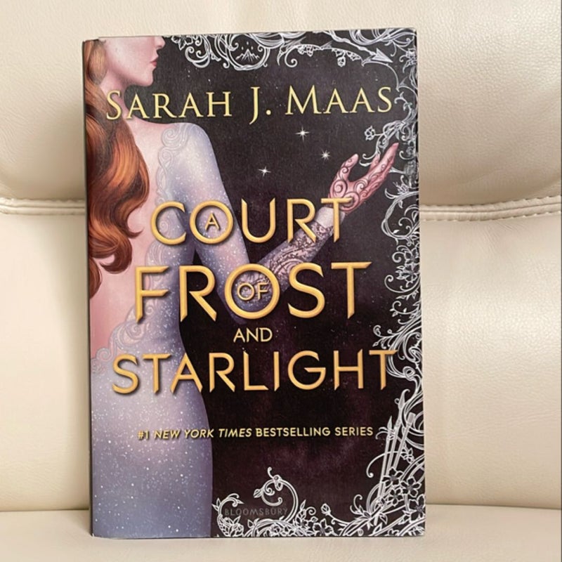 *OOP cover A Court of Frost and Starlight