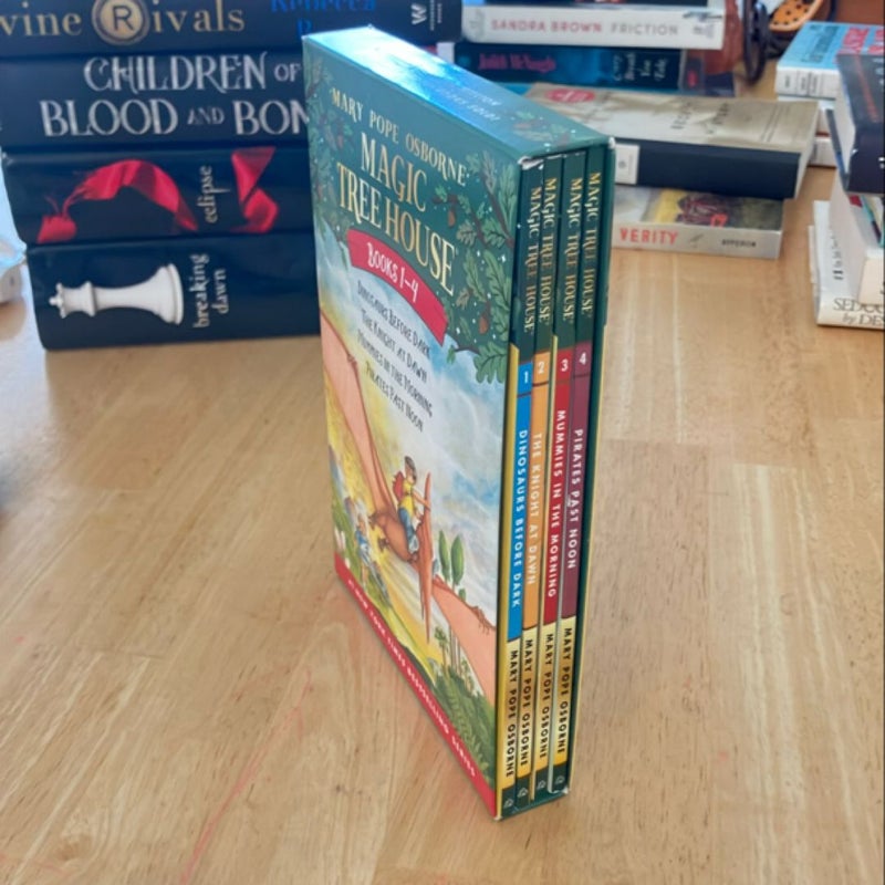 Magic Tree House Books 1-4 Boxed Set