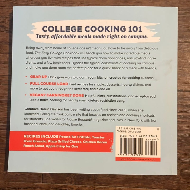 The Easy College Cookbook