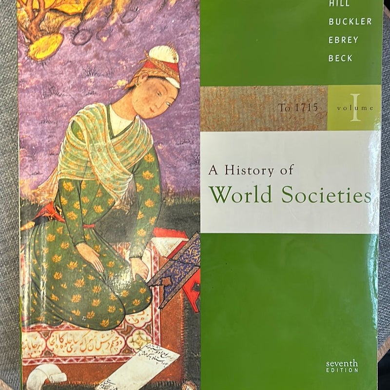 A History of World Societies to 1715