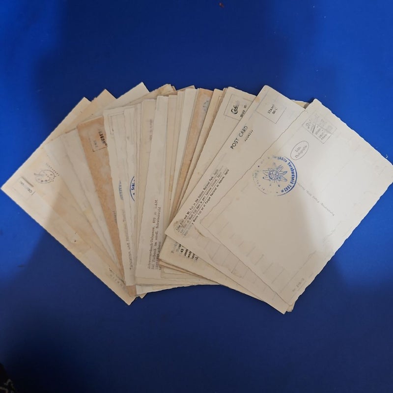 Collection of 45 Unscribed circa 1958-1965 Picture Postcards of Tourist Sites In or Around Germany
