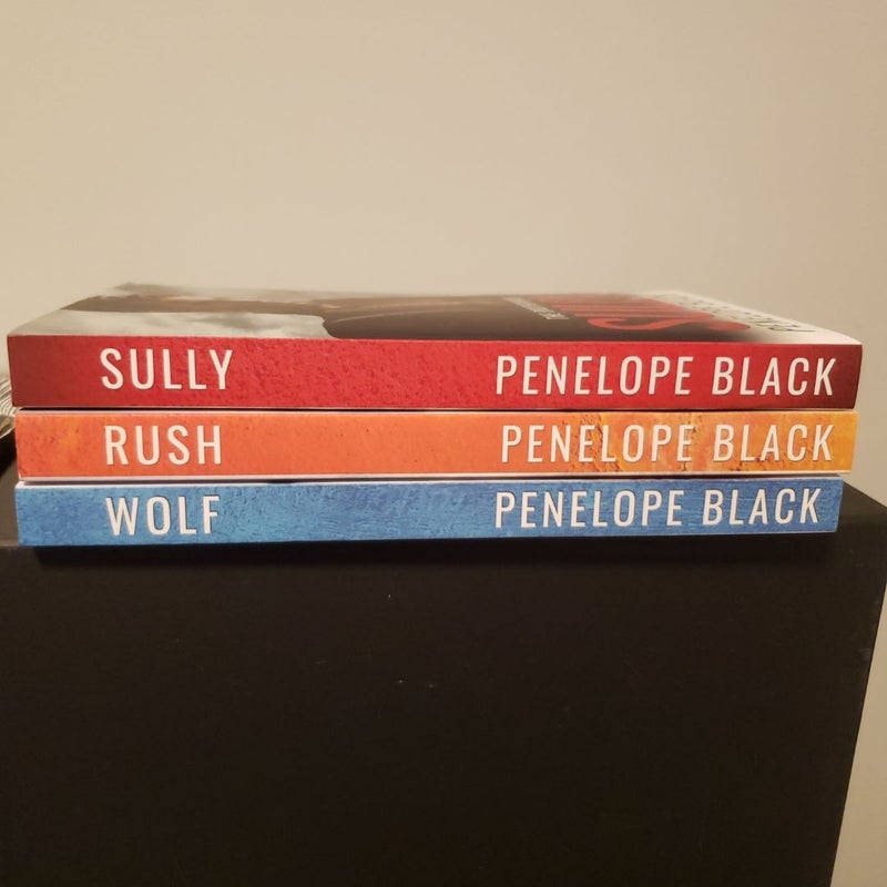 Wolf, Rush, and Sully (all signed)