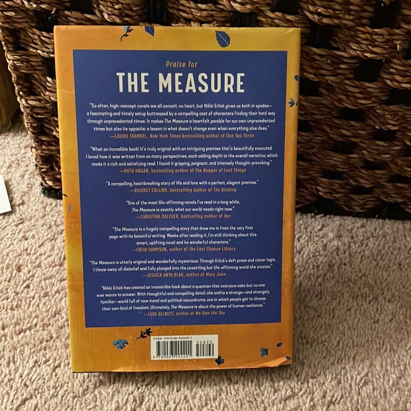 The Measure by Nikki Erlick, Hardcover Pangobooks