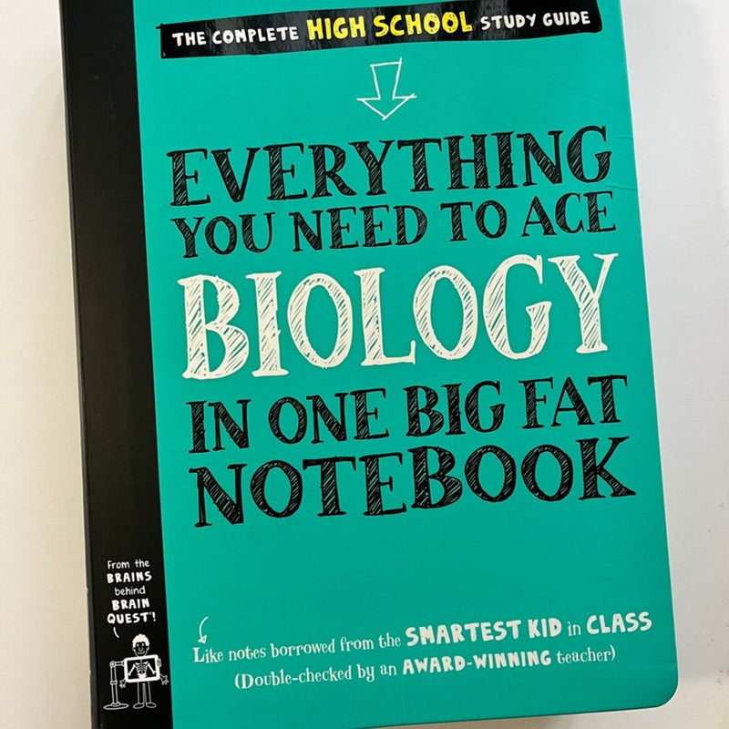 Everything You Need to Ace Biology in One Big Fat Notebook