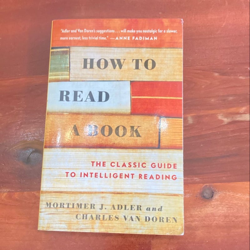 How to Read a Book