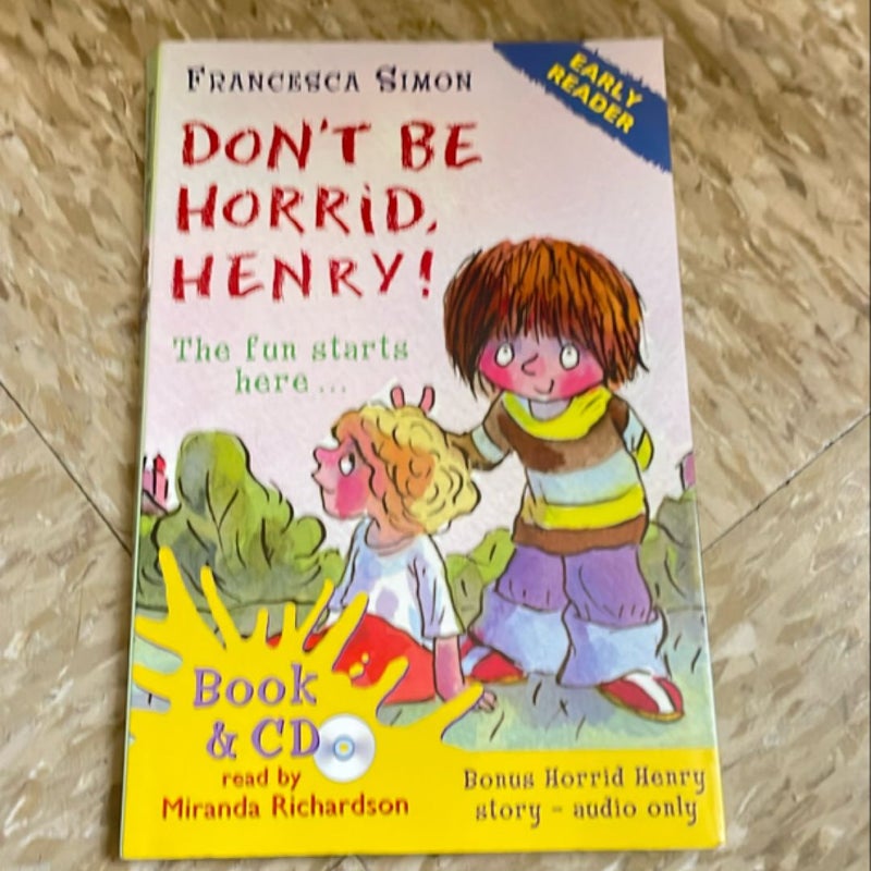 Don't Be Horrid, Henry!