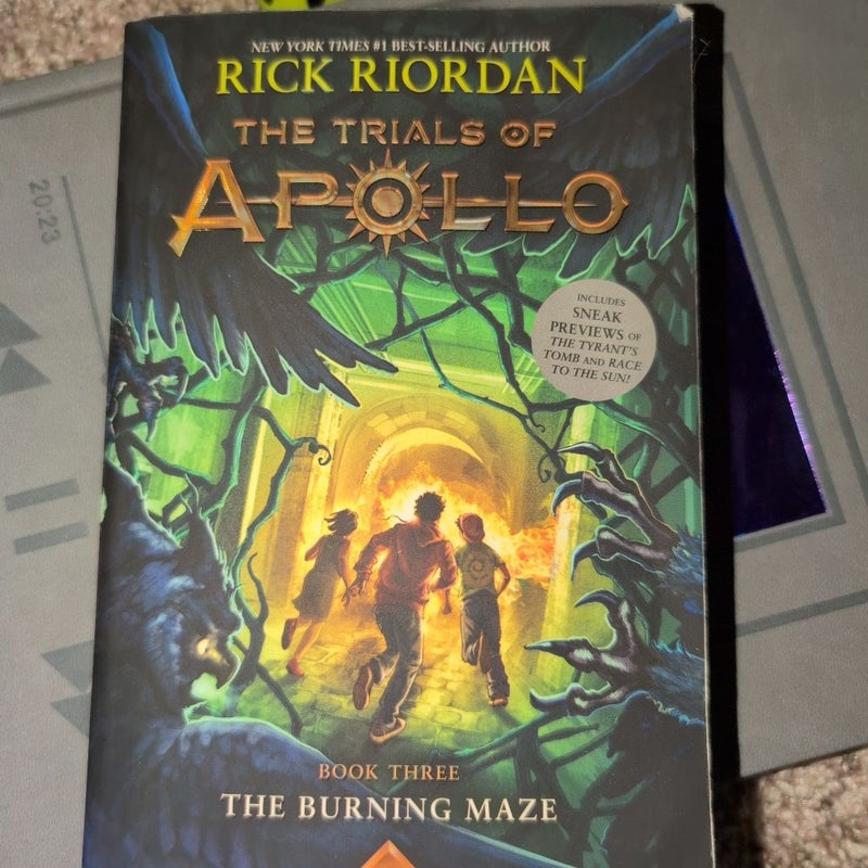 The Burning Maze (Trials of Apollo, the Book Three)