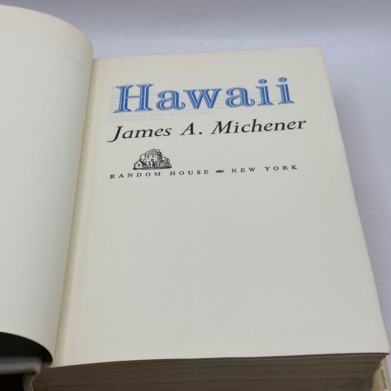Hawaii (1959 1st edition)