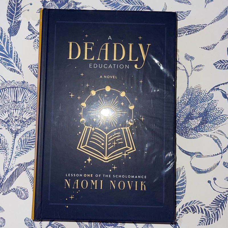 A Deadly Education owlcrate edition 