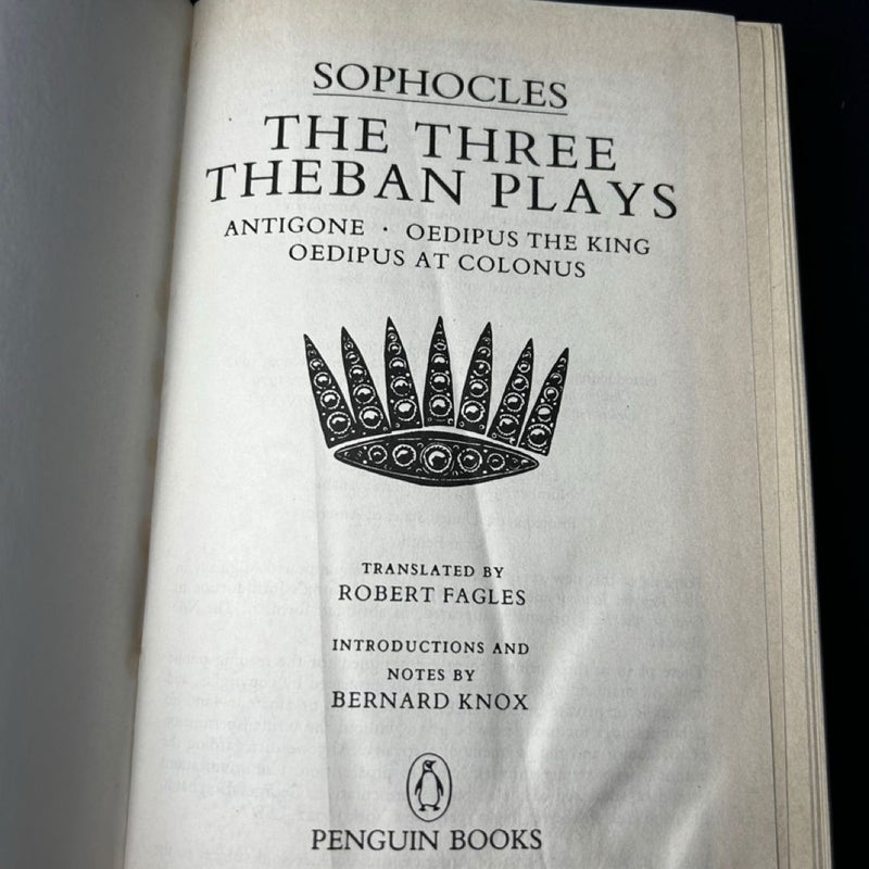 The Three Theban Plays