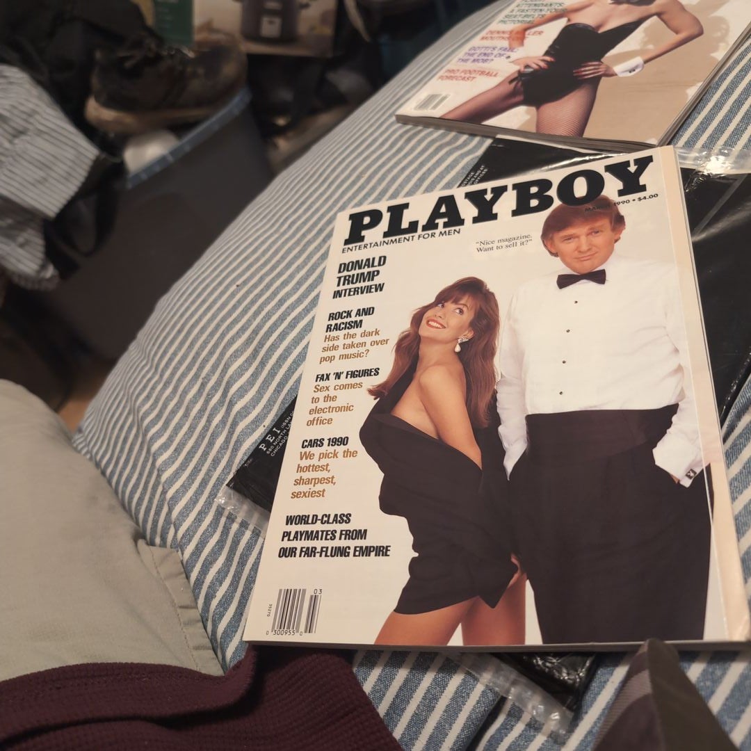 Playboy Donald Trump interview by Hugh hefner, Paperback Pangobooks(01)