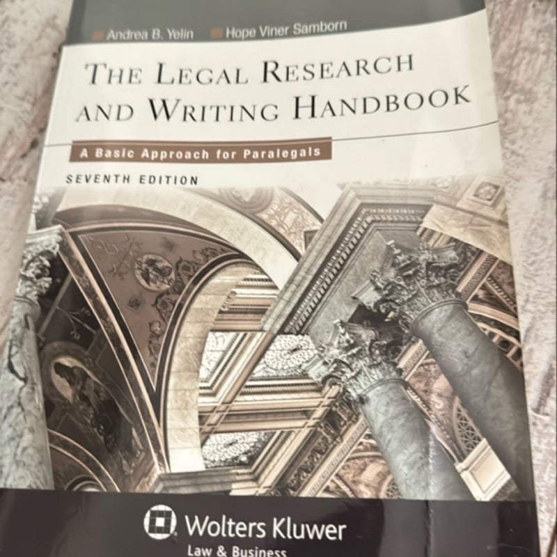 Legal Research and Writing Handbook 7e