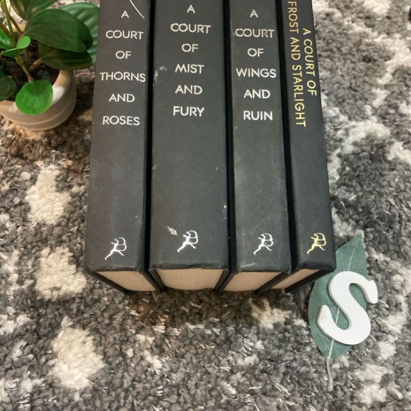 A Court of Thorns and Roses Series 1-4 Orginal Hardcover Editions