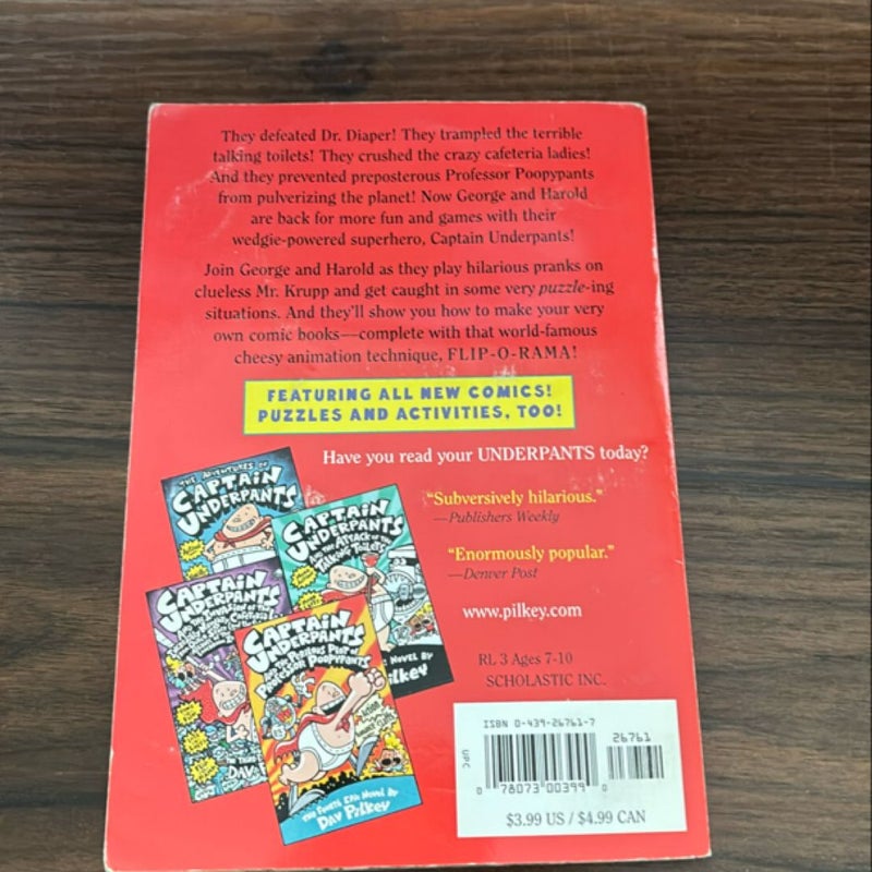 The Captain Underpants Extra-Crunchy Book O' Fun