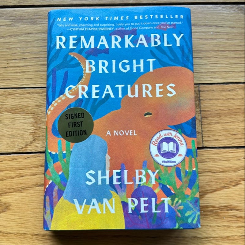 SIGNED Remarkably Bright Creatures 1st Edition