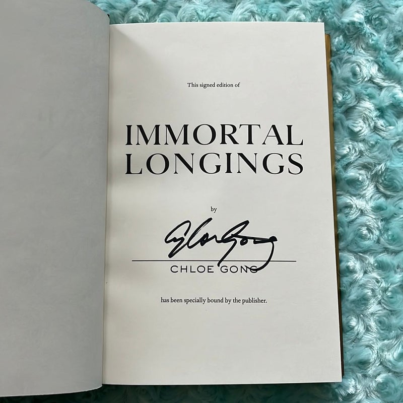 Immortal Longings - Signed