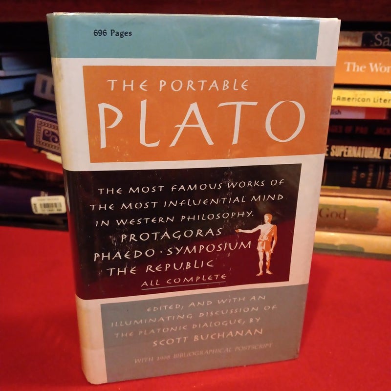 The Portable Plato 1968 hardcover