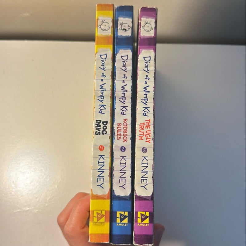 Diary of a Wimpy Kid (3 book bundle)