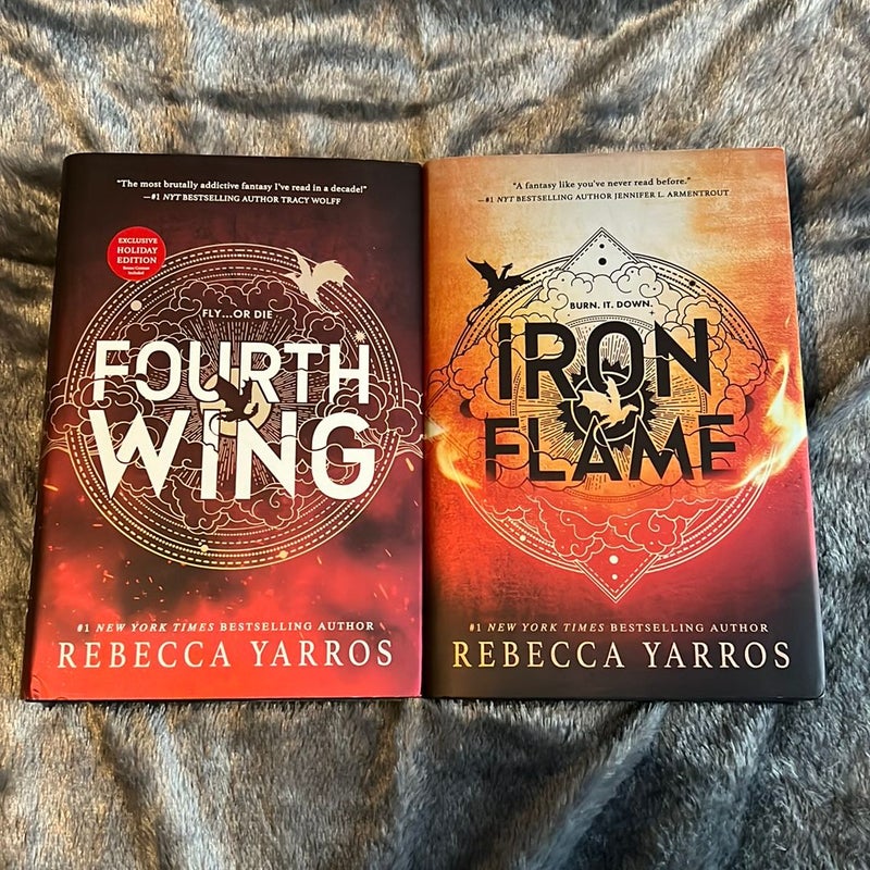 Fourth wing and iron flame bundle 