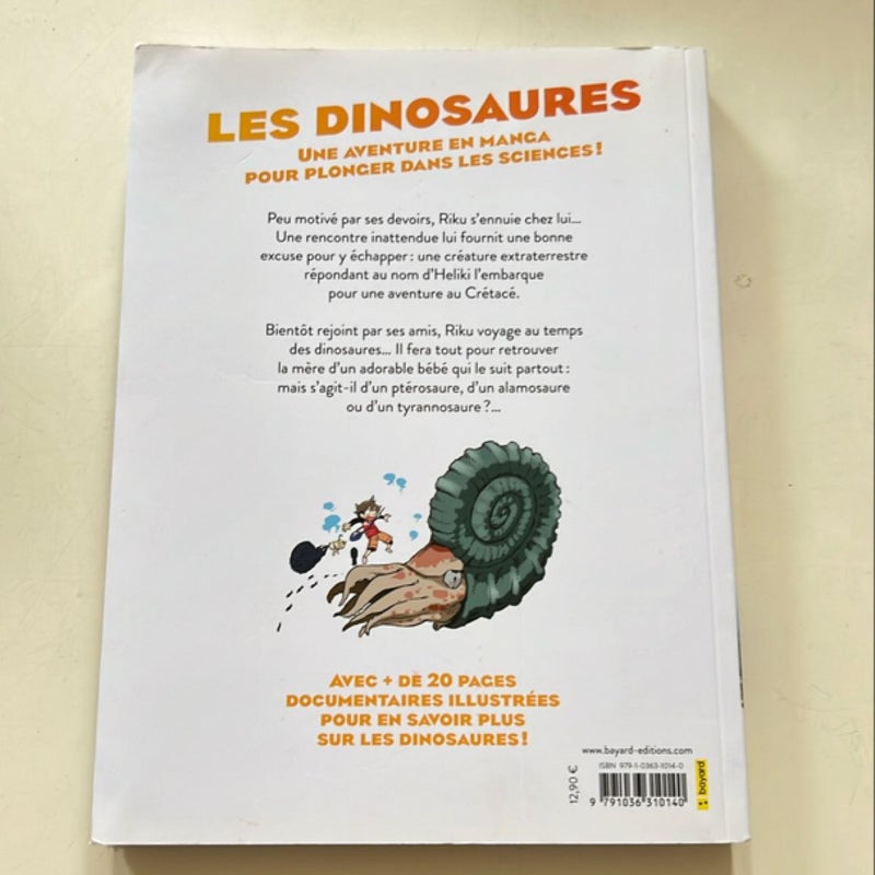 Les dinosaures en manga 