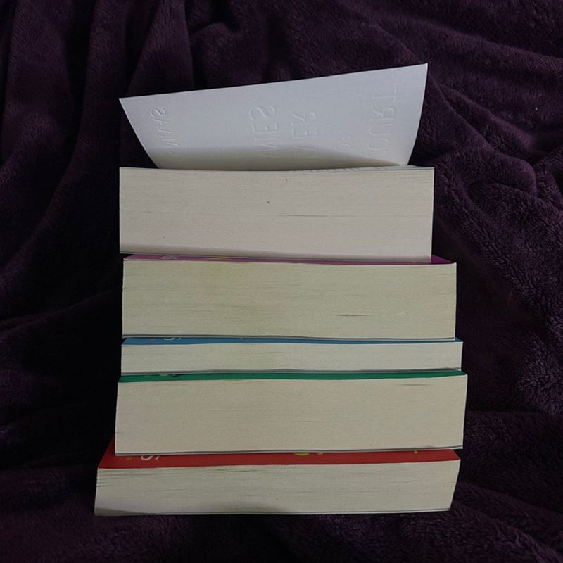 FULL ACOTAR series (Books 1-5) 