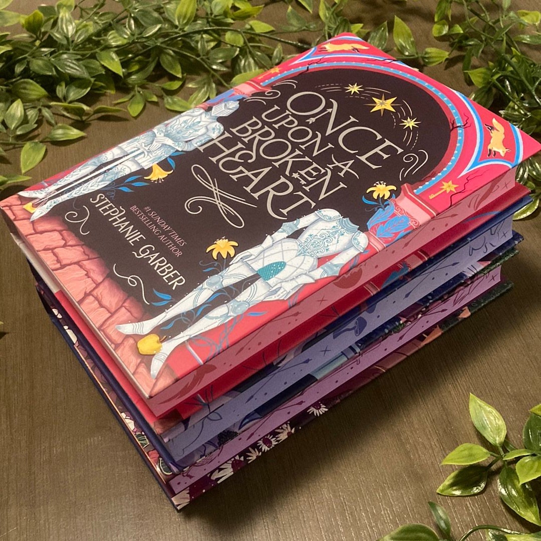 FairyLoot Exclusive Once Upon a Broken Heart Trilogy SIGNED BY AUTHOR by Stephanie Garber
