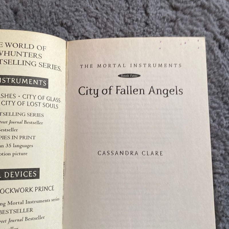 City of Fallen Angels