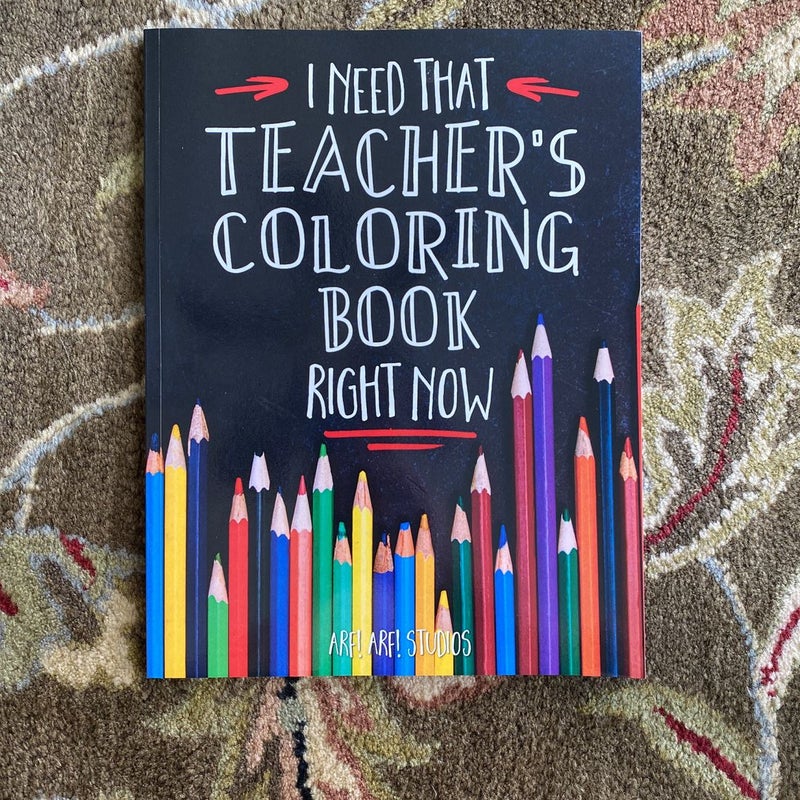👩🏻‍🏫I Need That TEACHER's Coloring Book Right Now