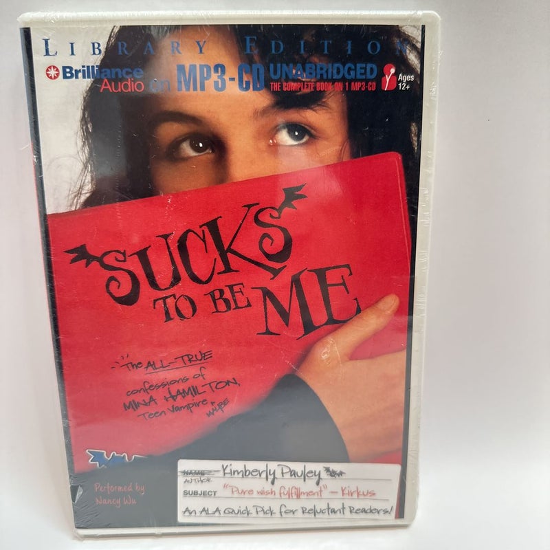 Sucks to Be Me Audiobook on mp3 CD