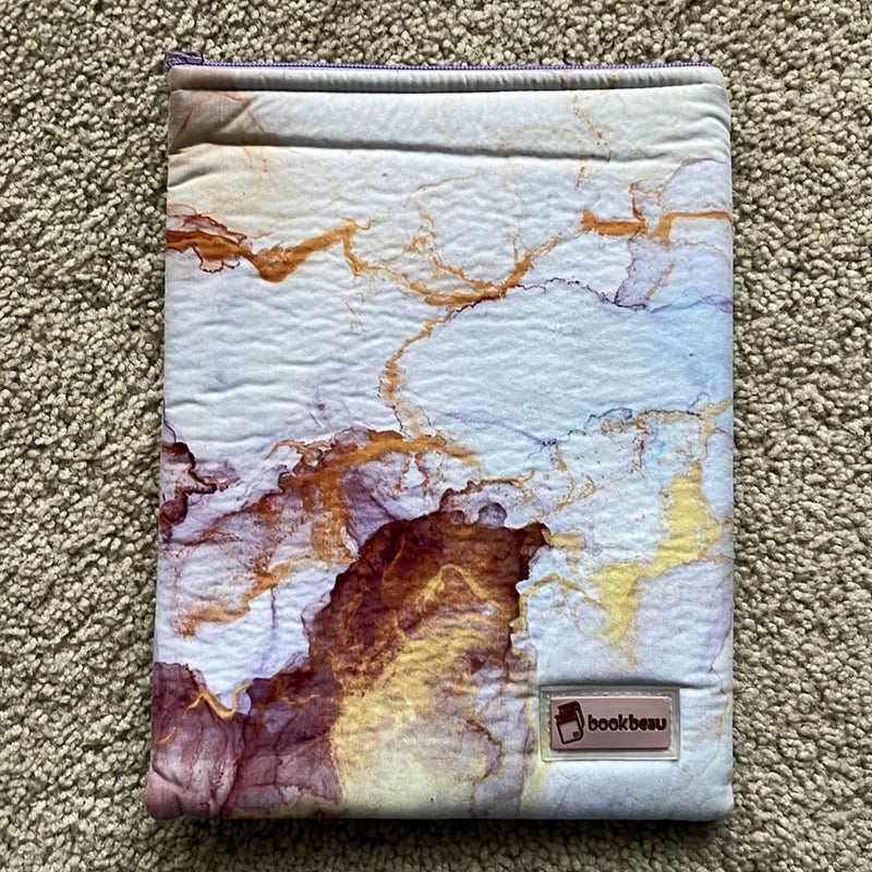 Book Beau Marbled Book Sleeve