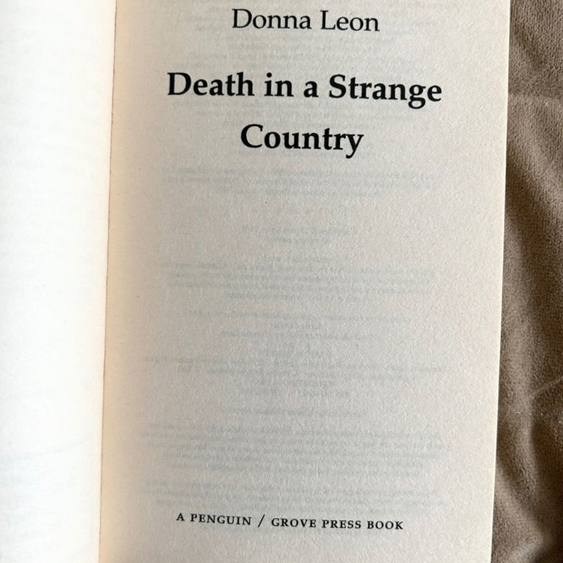 Death in a Strange Country