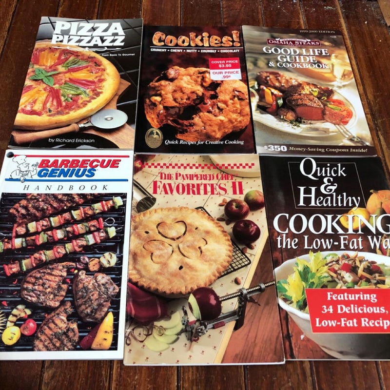 Lot of 6 Cookbook Brochures 1990s