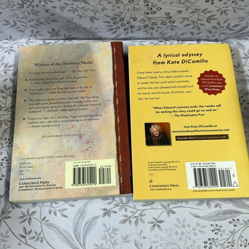 Kate DiCamillo 2 Paperback Bundle