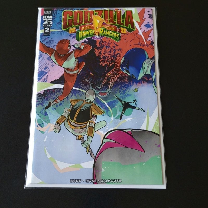 Godzilla VS Mighty Morphin Power Rangers II #2