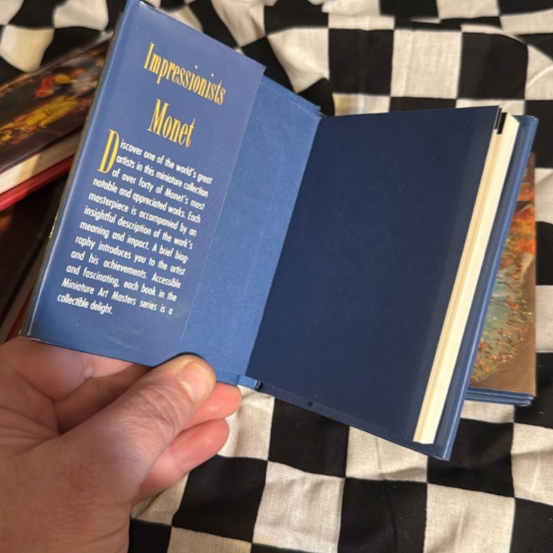 Miniature books of famous artists & their work 