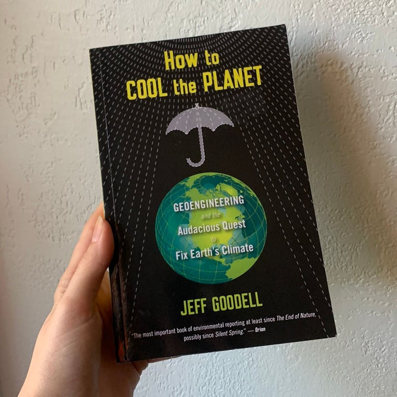 How to Cool the Planet