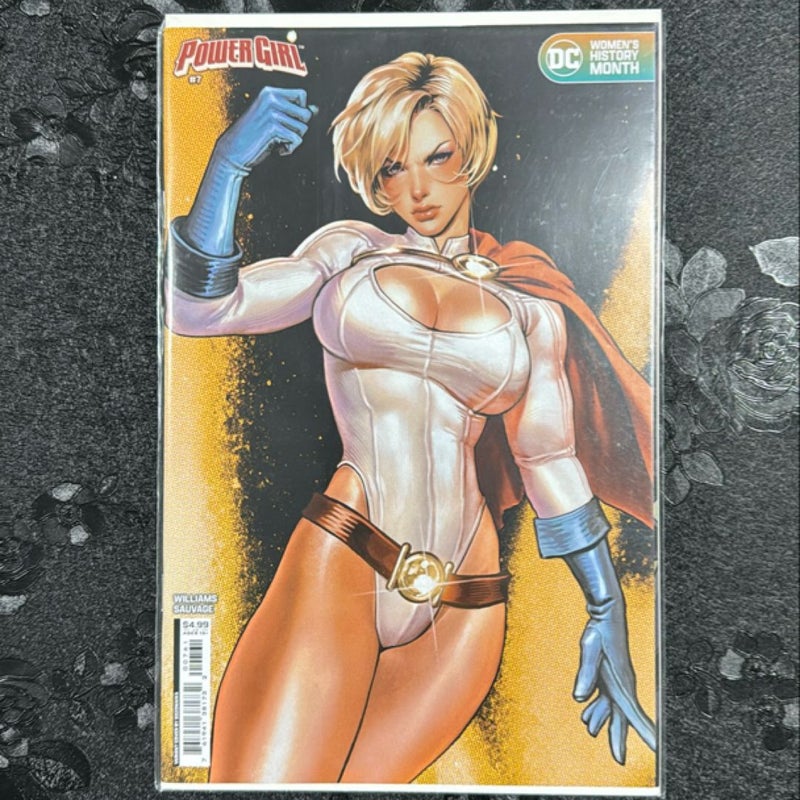 Power Girl # 7 DC Comics Women’s History Month Edition 