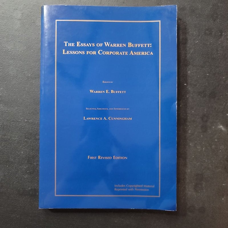 The Essays of Warren Buffett